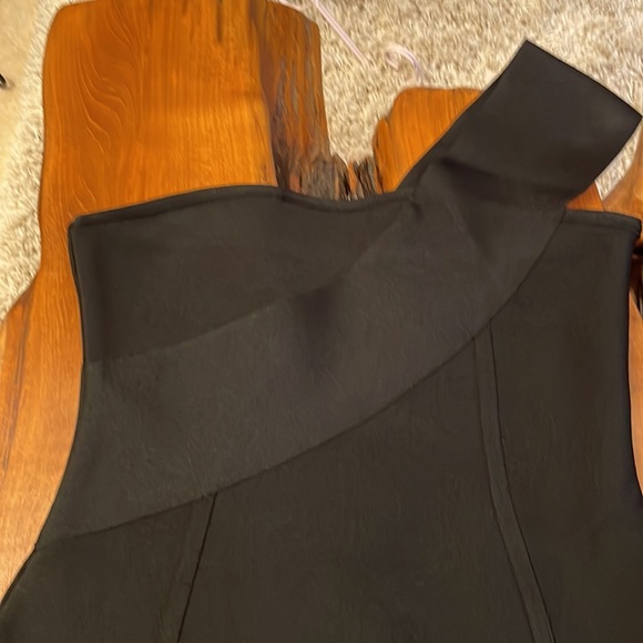 Sexy one strap black Holiday Dress stretch - Picture 5 of 6